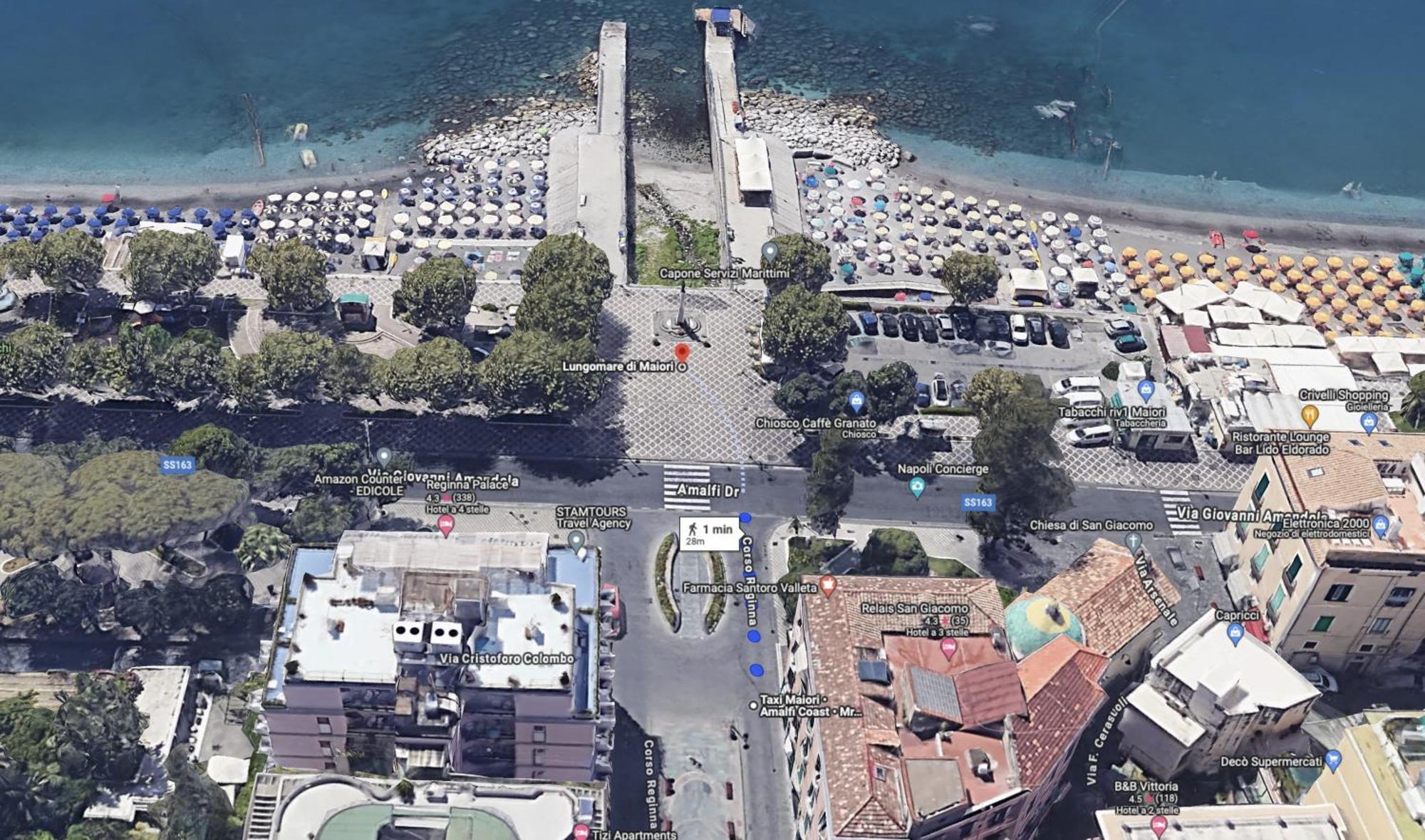 Vila Uno Sguardo Sul Mare Maiori Exteriér fotografie